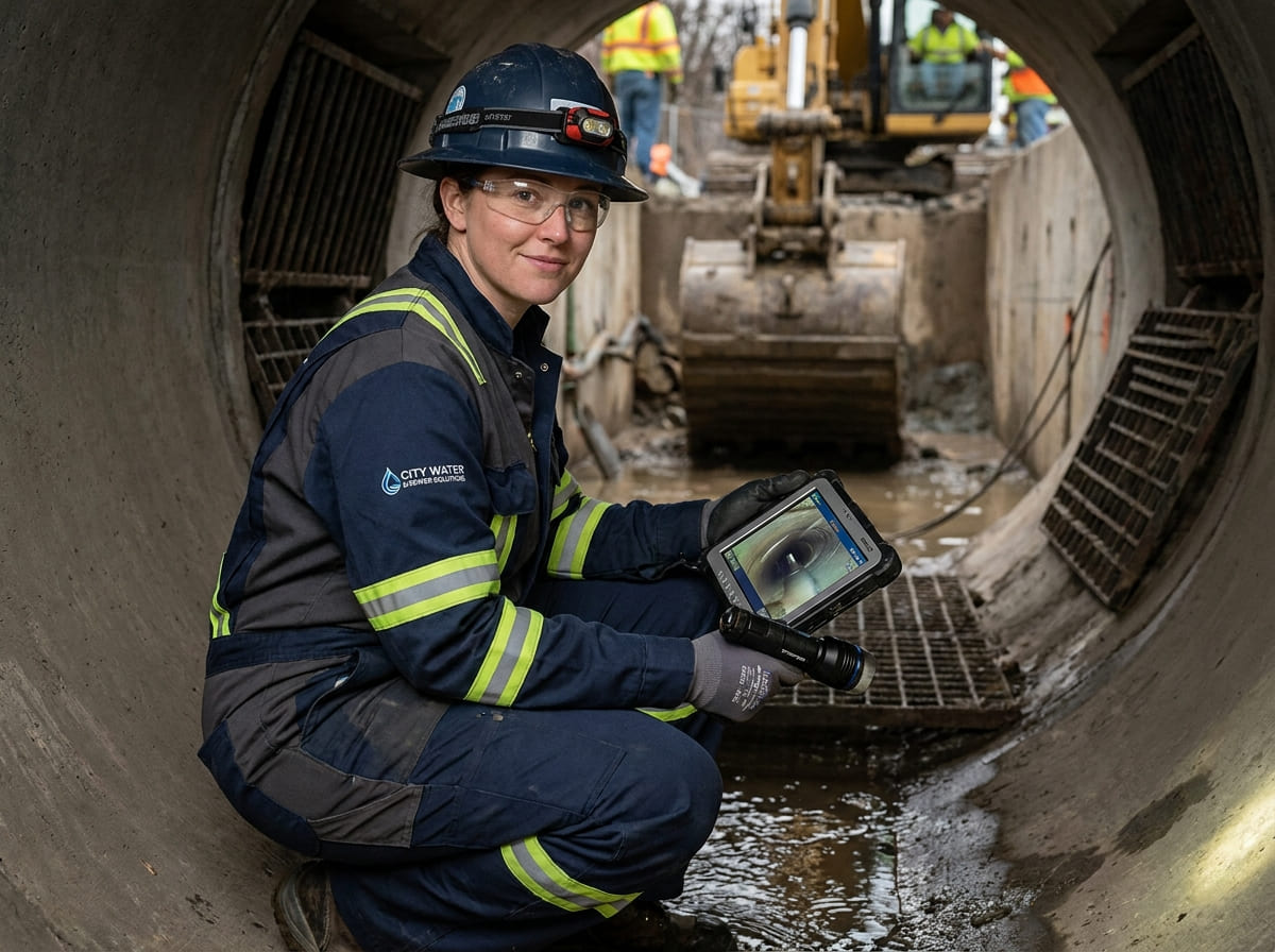 Sewer Line Inspection & Replacement in Williston